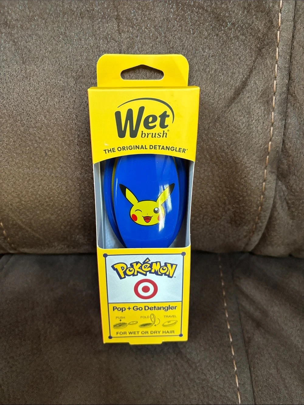 Pokeman Pikachu wet brush